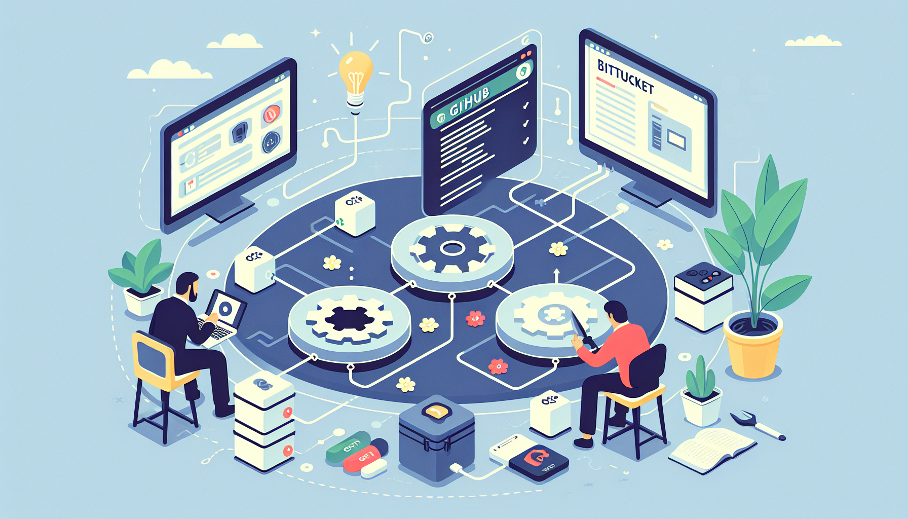 GitHub vs GitLab vs Bitbucket: diferencias y cuándo usar cada uno