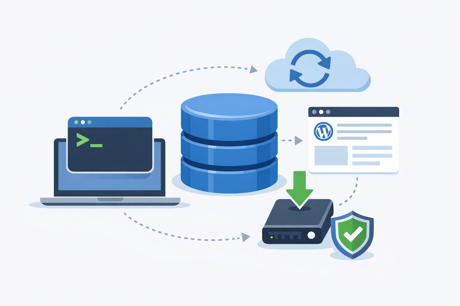 Cómo hacer un backup de WordPress con WP-CLI