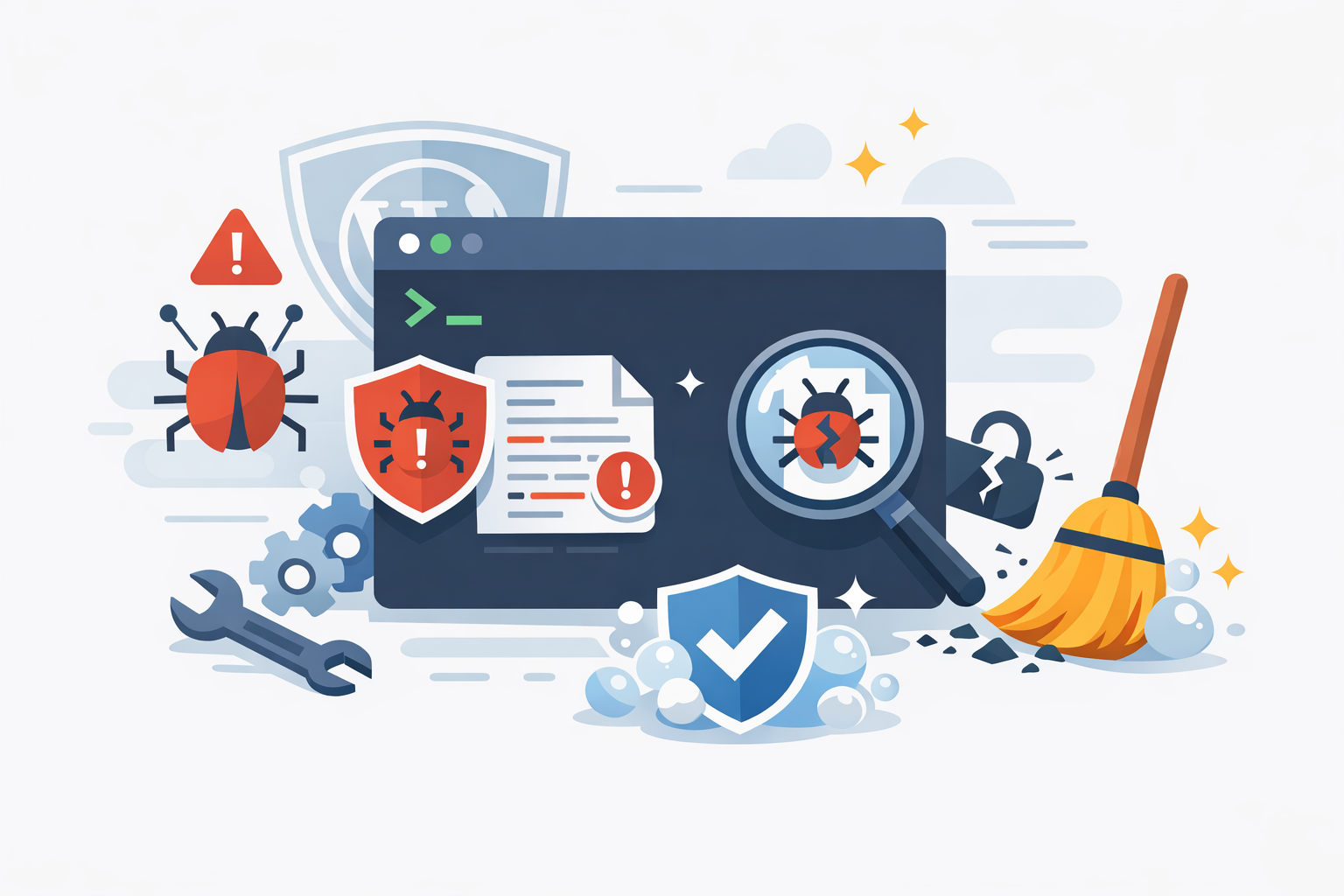Cómo limpiar instalaciones hackeadas con WP-CLI