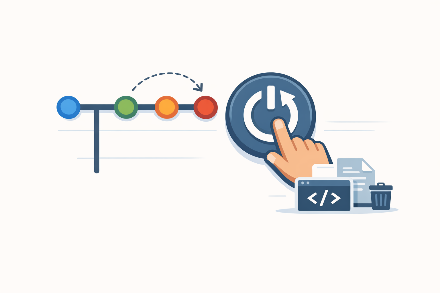 Cómo utilizar git reset correctamente