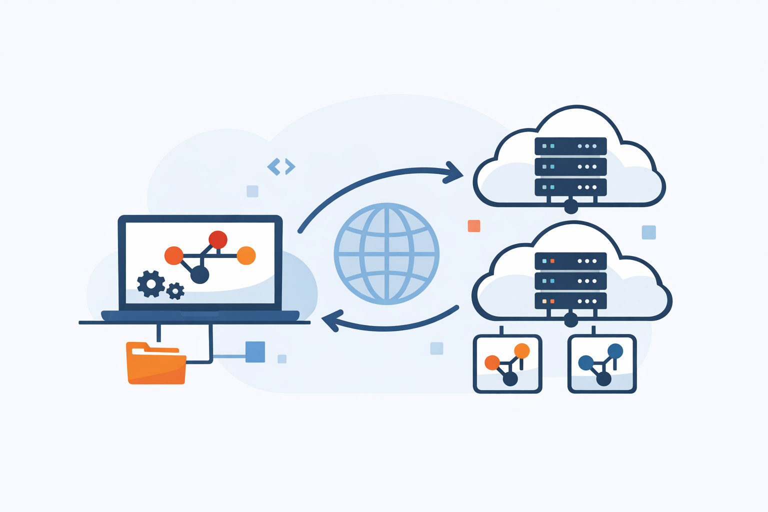 Cómo gestionar repositorios remotos con git remote