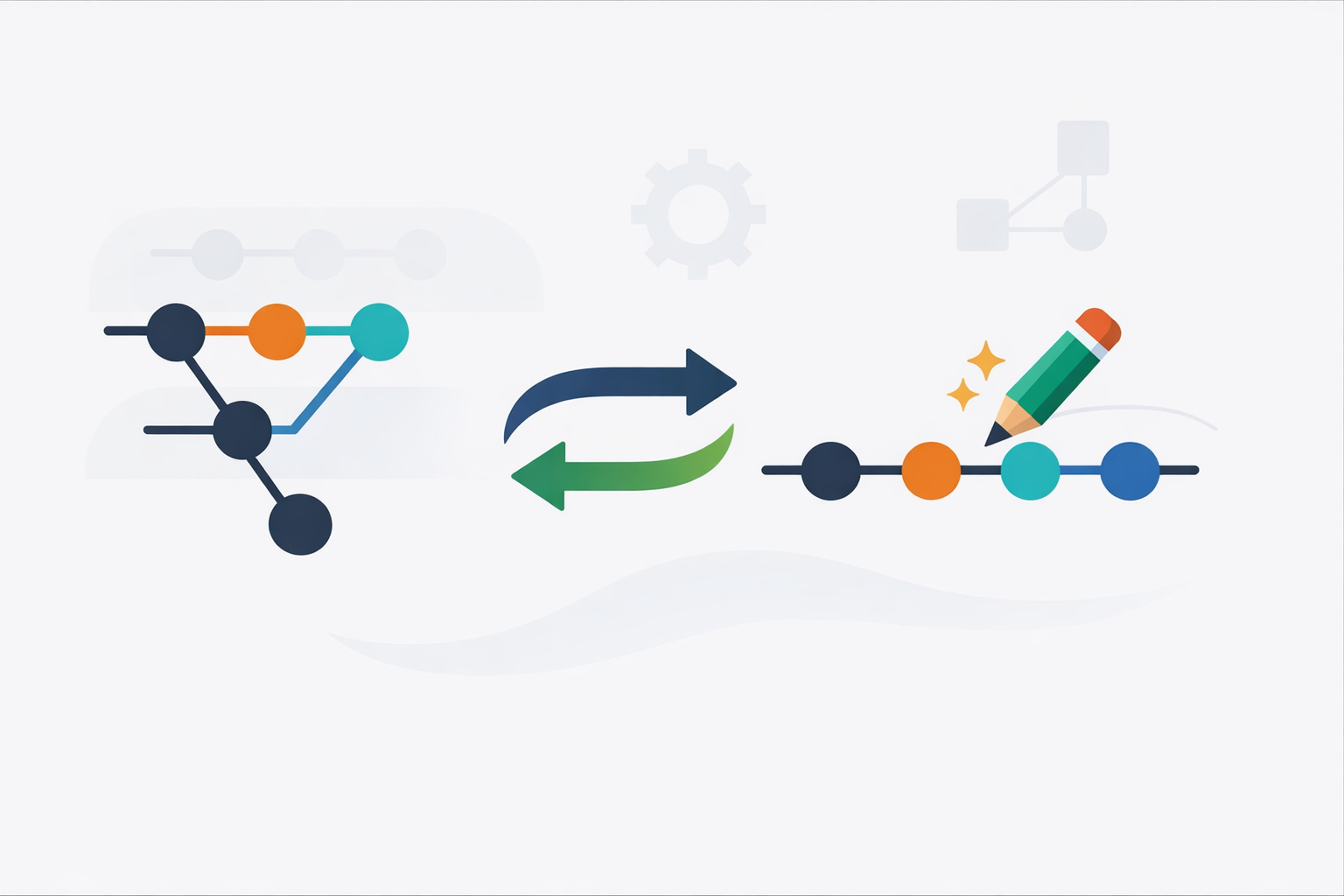 Cómo reescribir el historial con git rebase