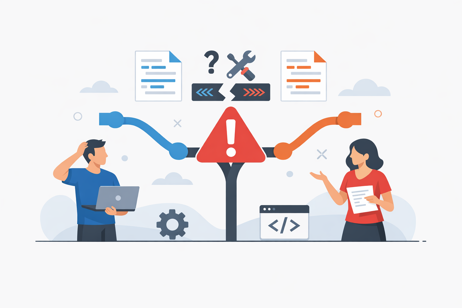 Cómo resolver conflictos de fusión en Git