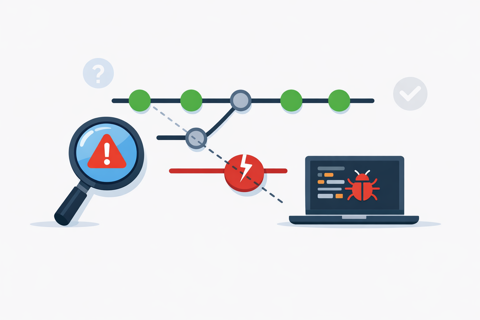 Cómo encontrar un error con git bisect