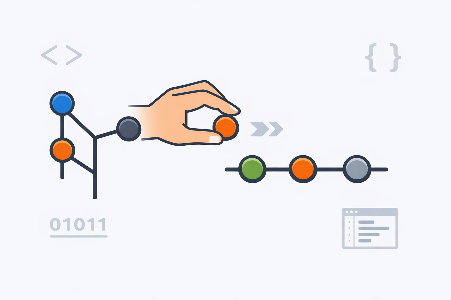 Cómo utilizar git cherry-pick para copiar commits